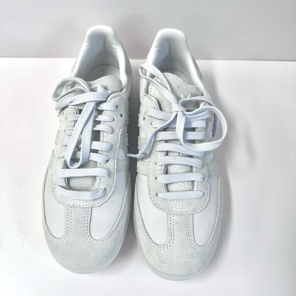 Adidas‎ Samba OG sneaker in "Dash Grey" Mens Size 9 White Gum Sole UK Size 7.5 - Picture 10 of 12